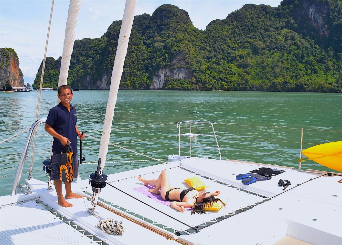 thailand catamaran seven for rent