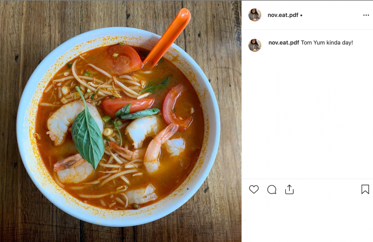 Thai food on a yacht charter