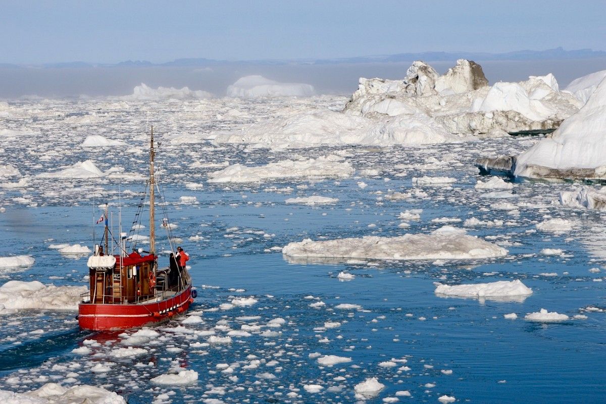 Travel to Greenland by boat