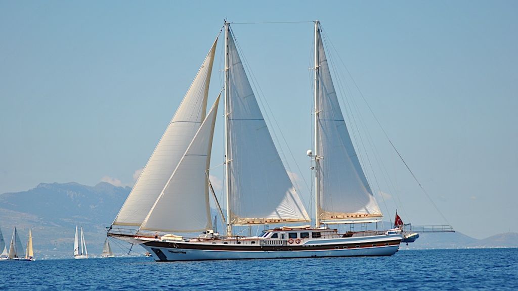 Luxury charter gulet yacht CANER IV sailing in Greece and Turkey with Contact Yachts_1