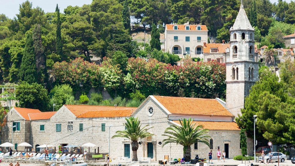 Beautiful popular yacht destination in Croatia - Cavtat - ideal for luxury charter vacation with Contact Yachts travel company