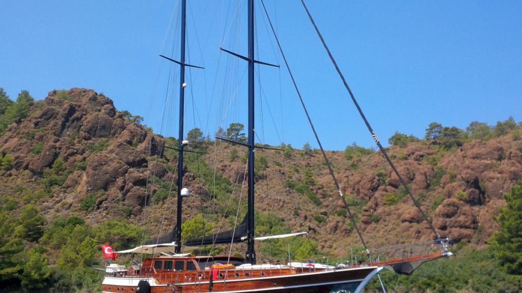 Luxury charter gulet yacht Kaya Guneri Plus for rent in Greece and Turkey from a yacht travel agency Contact Yachts