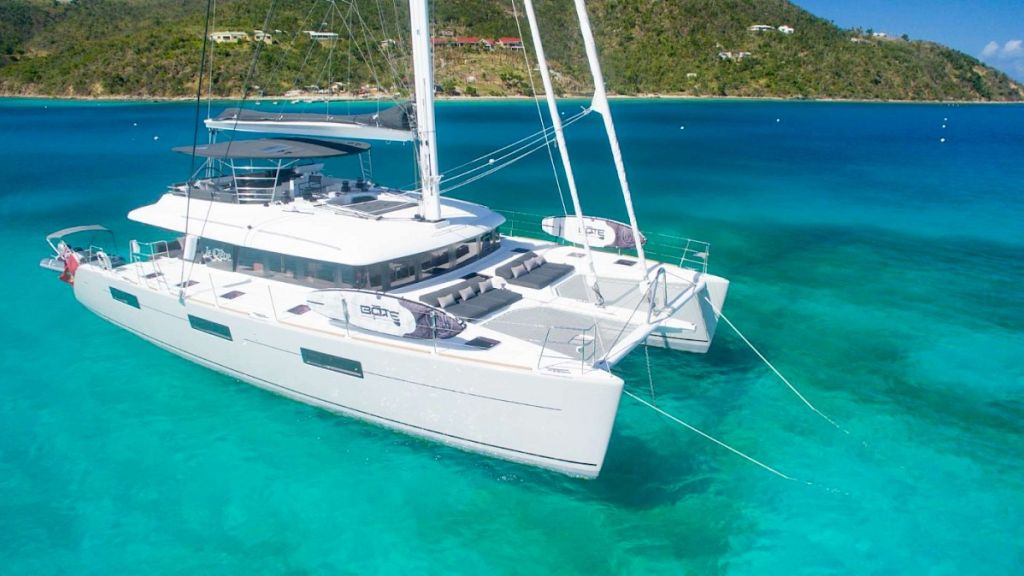 Luxury catamaran yacht LA REVE L620 ESSENCE for rent in Caribbean with Contact Yachts
