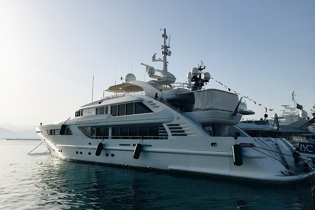 Contact Yachts visiting beautiful Greek town Nafplio during Mediterranean Yachts Show in 2017_28