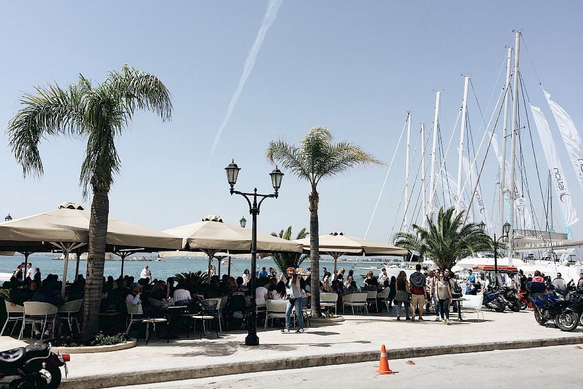 Contact Yachts visiting beautiful Greek town Nafplio during Mediterranean Yachts Show in 2017_10