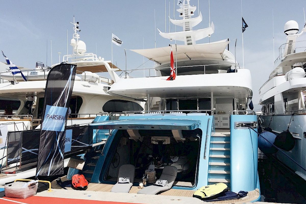 Contact Yachts visiting beautiful Greek town Nafplio during Mediterranean Yachts Show in 2017_27