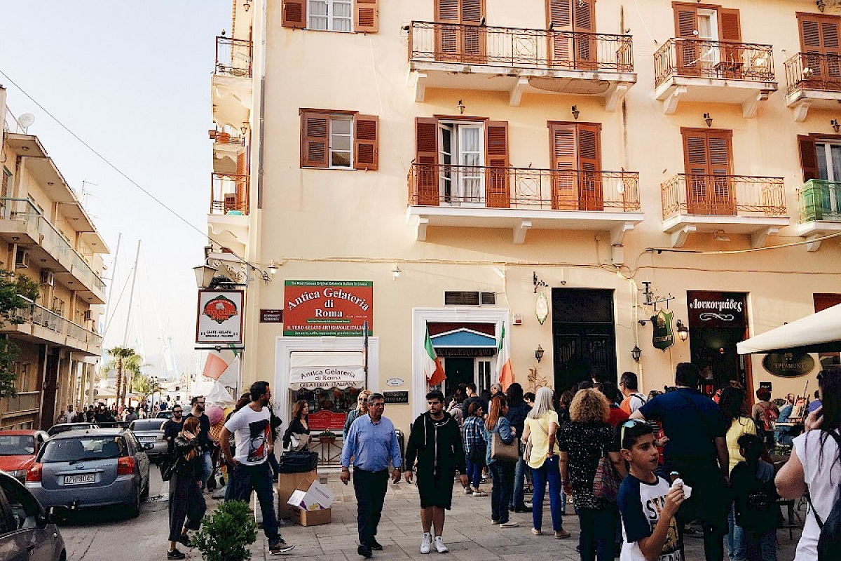 Contact Yachts visiting beautiful Greek town Nafplio during Mediterranean Yachts Show in 2017_1