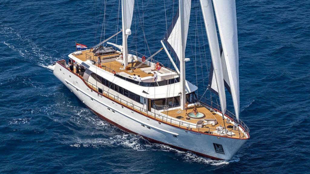 Luxury gulet yacht NAVILUX for charters in Croatia and Montenegro with Contact Yachts