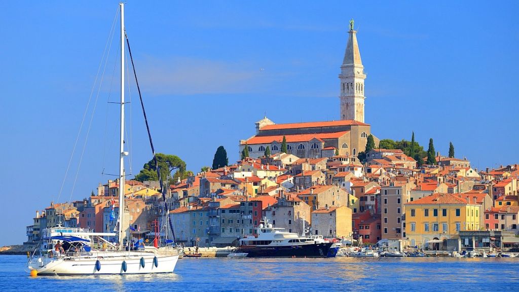 Rovinj is one of the most beautiful luxury yacht charter destinations in the Eastern Mediterranean and the Adriatic for summer holiday.