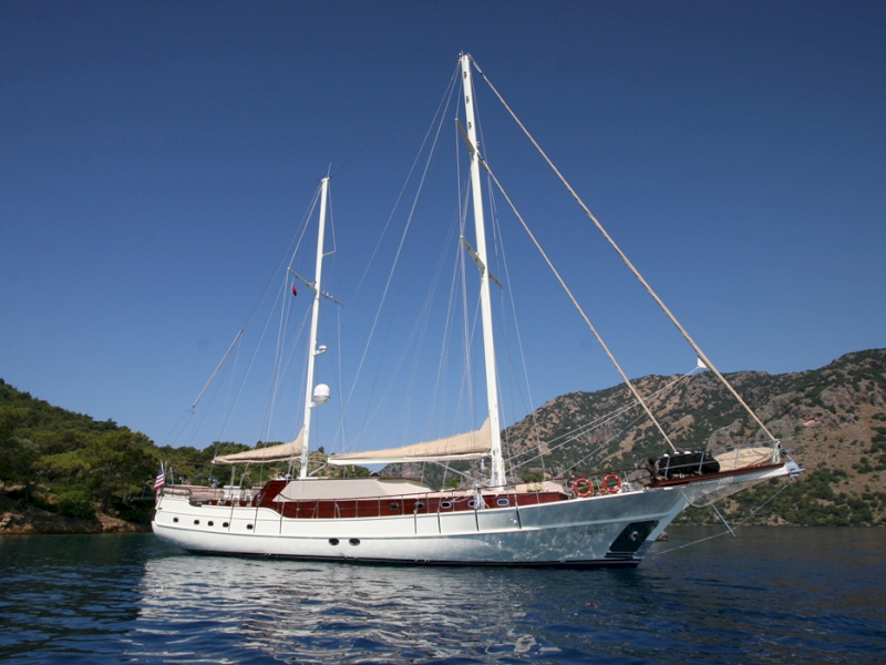 Luxury gulet Schatz for rent in Turkey and Greece with Contact Yachts