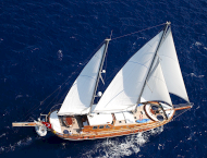 Luxury gulet yacht ATALANTE for rent in Turkey and Greece with Contact Yachts