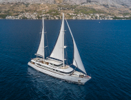 Luxury gulet yacht AIAXAIA for charters in Croatia and Caribbean with Contact Yachts