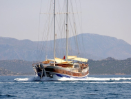 Luxury gulet yacht C TANER II for rent in Turkey and Greece with Contact Yachts