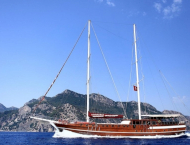 Luxury gulet yacht CAFEROGLU 7 for rent in Turkey and Greece with Contact Yachts