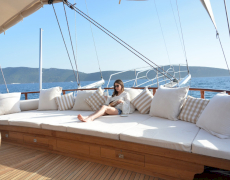 Luxury charter gulet yacht Papa Joe sailing in Italy, Croatia, Greece, Montenegro with Contact Yachts_11