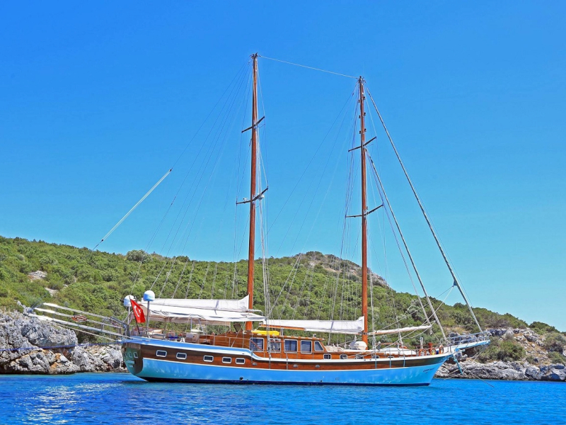 CEVRI HASAN IV luxury gulet yacht for rent in Turkey (Bodrum, Marmaris, Fethiye) with Contact Yachts