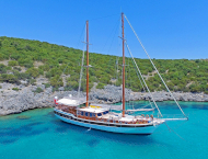 CEVRI HASAN IV luxury gulet yacht for rent in Turkey (Bodrum, Marmaris, Fethiye) with Contact Yachts
