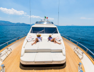 RIVIERA Motor Yacht for Rent in Italy, Sardinia, Olbia, Porto Cervo, Corsica, Naples, Amaltfi with Contact Yachts