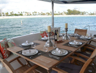 Luxury catamaran yacht SOMETHING WONDERFUL for rent in Caribbean with Contact Yachts